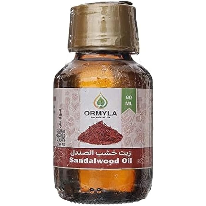Ormyla Sandalwood Oil Virgin for Hair, Face and Body, 60 Ml